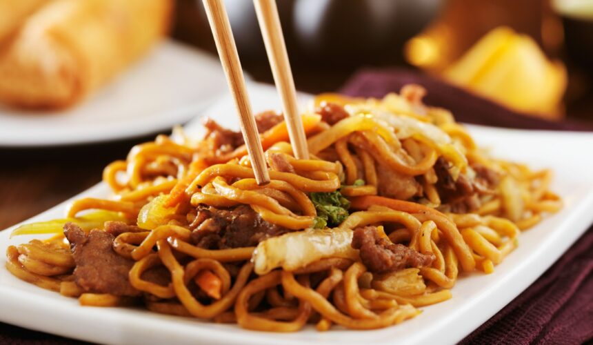 Recipe for Beef lo Mein